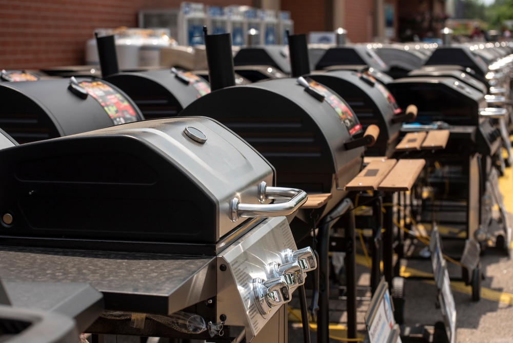 Research different brands and types of grills before shopping for a good sale. Charcoal, gas, and pellet grills all cook food at different temperatures and tastes.